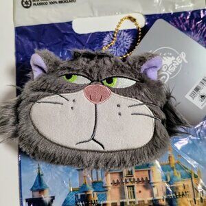 Disney Parks Cinderella Lucifer Jaq Gus Gus Reusable Eco Tote Bag Pouch